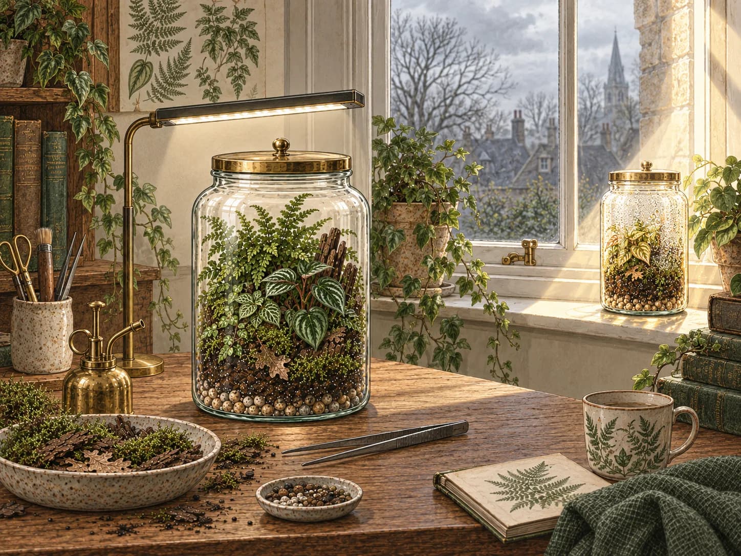 Light, Windowsills and Grow Lights for UK Terrariums