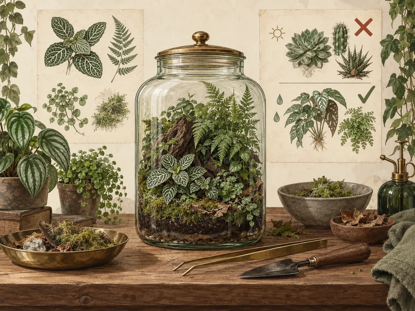Matching Plants to One Climate