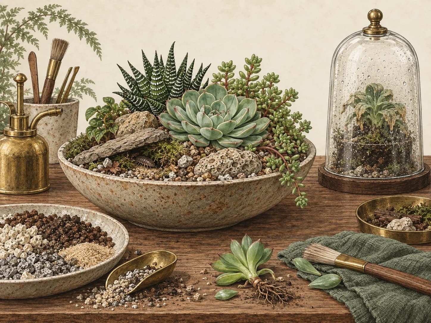 Open Arid Bowls: The Contrast Path